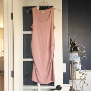 PinkBlush maternity tank dress